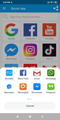 Social App: All Social Media & Networks in One App screenshot 4