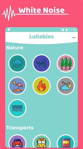 Lullabies for babies - white noise screenshot 4
