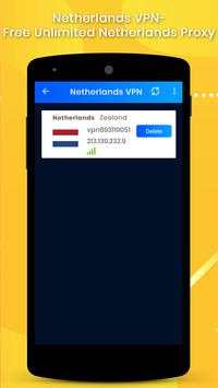 Netherlands VPN screenshot 3