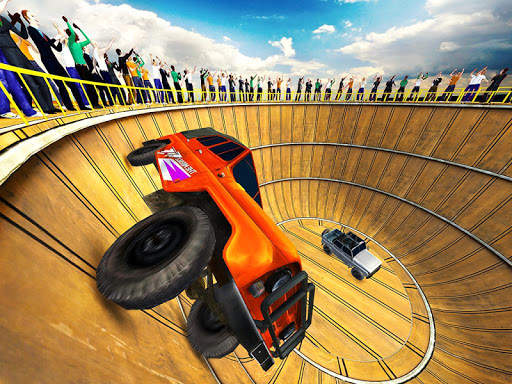 Well of Death Jeep Stunt Rider screenshot 10