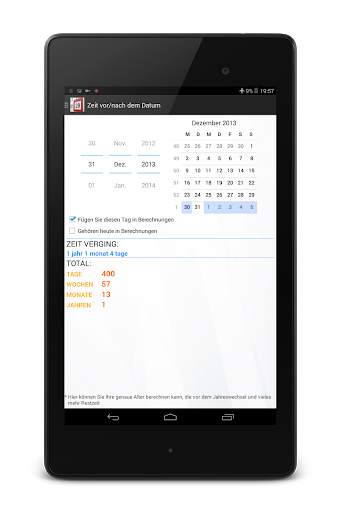 Date (Days) Calculator screenshot 14