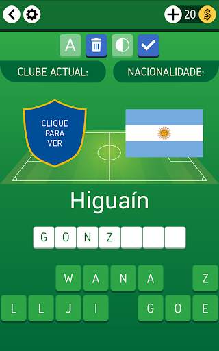 Estrelas de Futebol Quiz screenshot 12