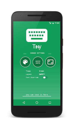 Tɪɴʏ Tᴇxᴛ Keyboard screenshot 1