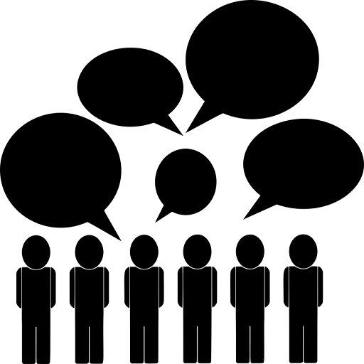 Crowd Talking Sound أيقونة
