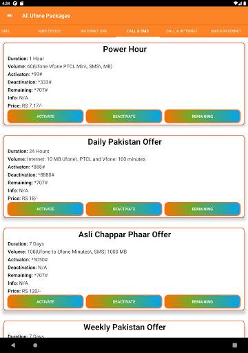 Ufone Packages 2021 | Ufone Packages 2021 Newest screenshot 15