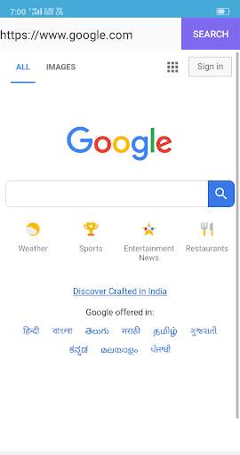 Universe browser screenshot 2