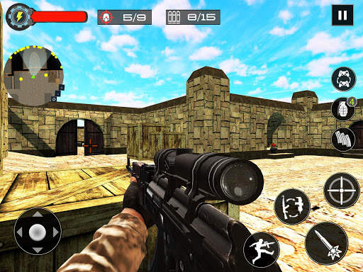 anti-အကြမ်းဖက်မှုတန်ပြန်တပ်ဖွဲ့ - အထူးဂွန် Strike screenshot 10