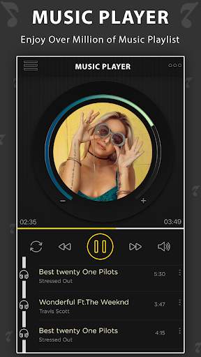 mBit -Music Player - Bass Booster Music Player screenshot 5