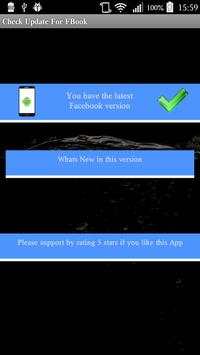 Upcheck for Facebook screenshot 2