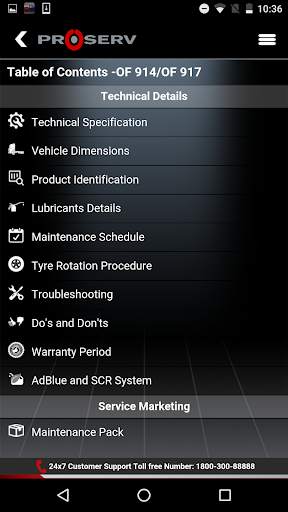 ProServ BharatBenz screenshot 3