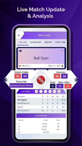 Cricket World Live Line screenshot 1