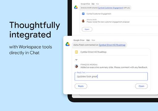 Google Chat screenshot 24