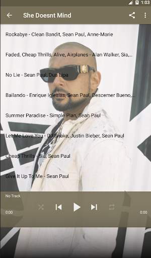 Sean Paul - Music Free screenshot 2