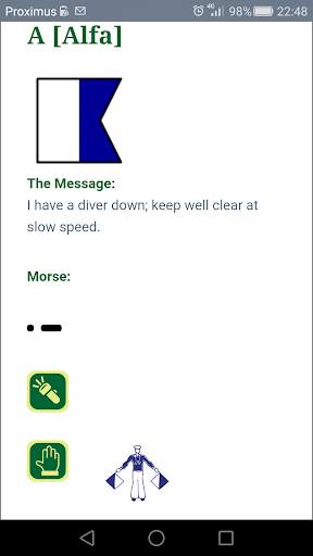 ICS flag trainer скриншот 3