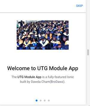 UTG APP screenshot 1