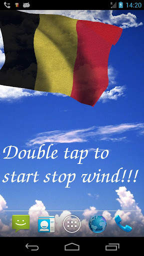 Belgium Flag Live Wallpaper screenshot 2