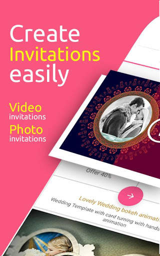Invitee - Digital Video Invitation Maker screenshot 1