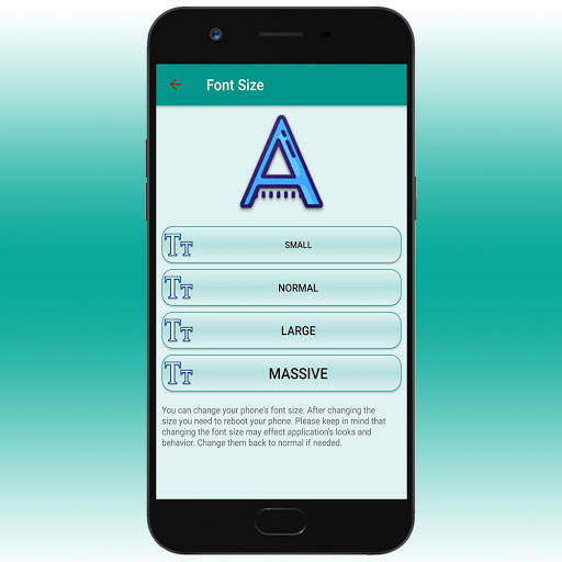 Easy Settings (Phone settings the easy way) скриншот 4