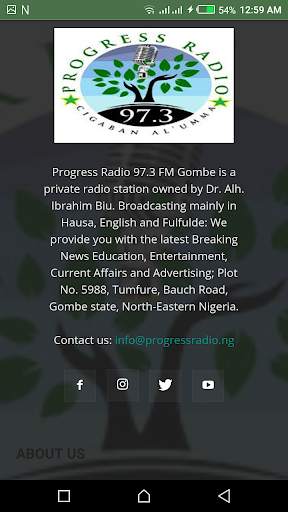 Progress Radio Gombe screenshot 4