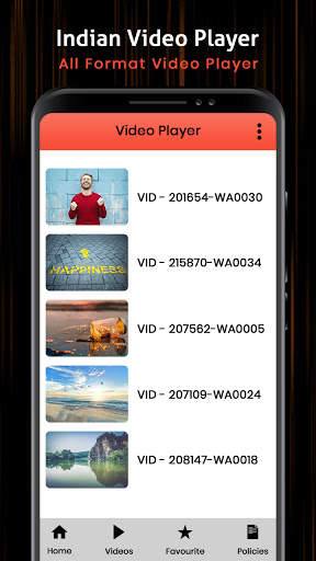 Indian Video Player (All Format Video Player) screenshot 2