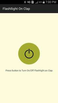 Flashlight on Clap (Sound LED) screenshot 1