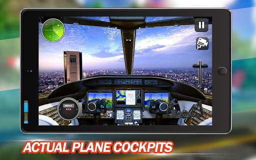 Pilot Flight 3d:Plane Games screenshot 2