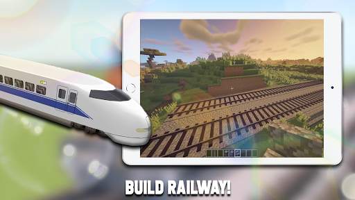 MCPE Trains Mod screenshot 1