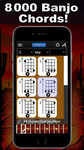 Banjo Chords Compass Lite screenshot 2
