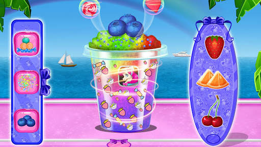 Fruity Unicorn Slush Maker: Slushy Drinks Cooking screenshot 6