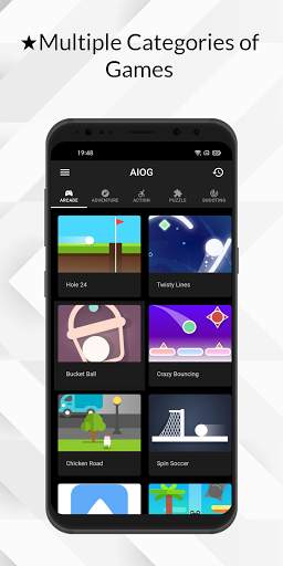 AIOG Gamebox, All in one games screenshot 1