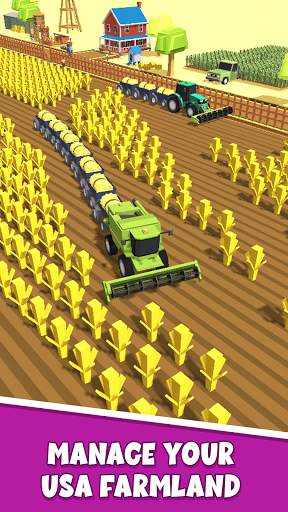 Farming.io - 3D Harvester Game screenshot 3