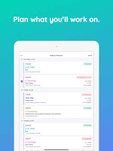 Shovel - Study Planner screenshot 9