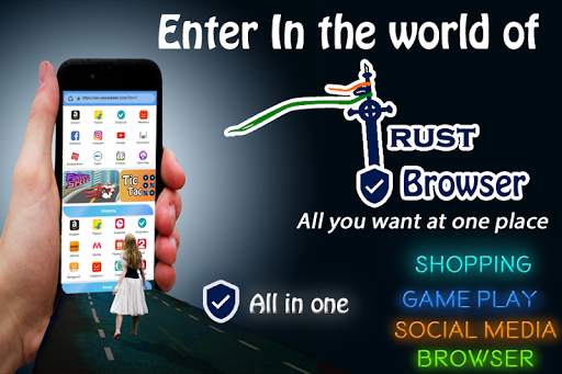 Trust Browser - All in One Mini Turbo Browser 2021 screenshot 7