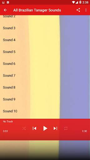 Brazilian Tanager Bird Sounds screenshot 3