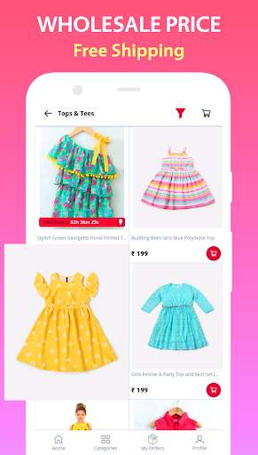 Kids shopping app - Online shopping app for kids screenshot 1
