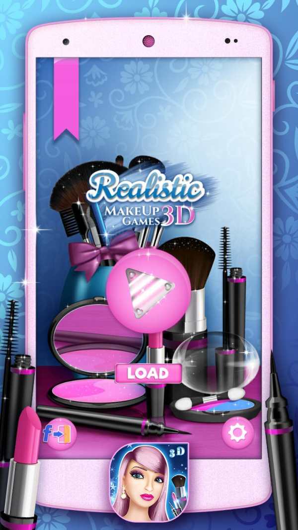 Realistic MakeUp Games 3D screenshot 1