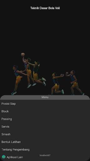 Teknik Dasar Bola Voli screenshot 1