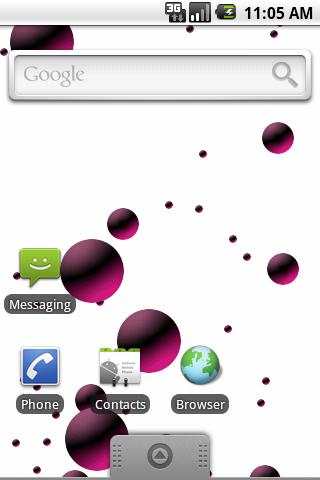 3D Bubbles Live Wallpaper Lite screenshot 3