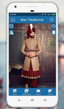 Man Traditional Photo Suit screenshot 13