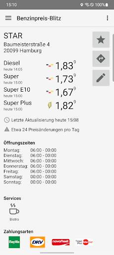 Benzinpreis-Blitz - Tanken App screenshot 3