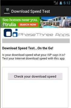 Download Speed Test screenshot 1