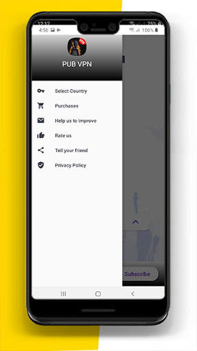 VPN For PUBG Mobile -PUB  VPN screenshot 3