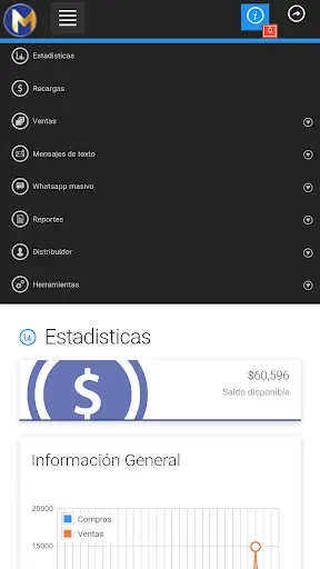 Multirecargas WAP Colombia screenshot 3