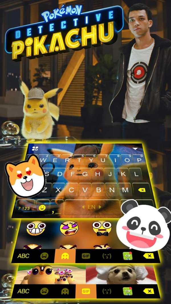 Pokémon Detective Pikachu Keyboard Theme screenshot 4