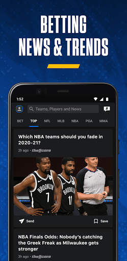 theScore: Live Sports Scores, News, Stats & Videos screenshot 5
