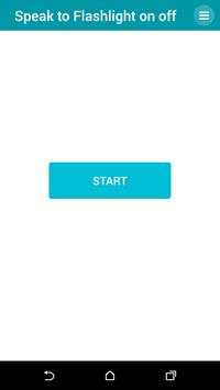 Speak to Flashlight on/off screenshot 1