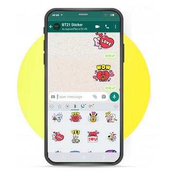 BT21 Sticker for WhatsApp screenshot 2