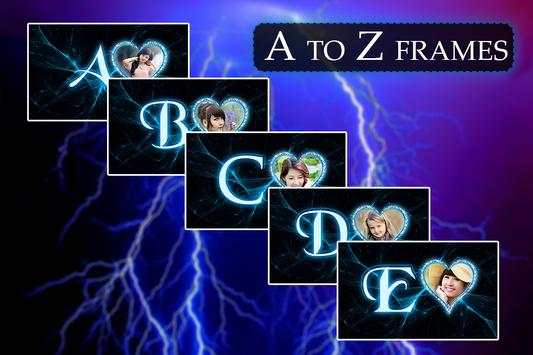 Lighting Text Photo Frame screenshot 1