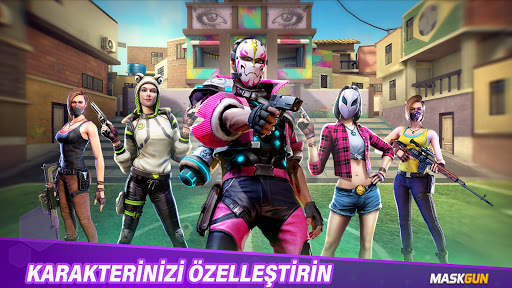 MaskGun: FPS Atış Silah Oyunu screenshot 2