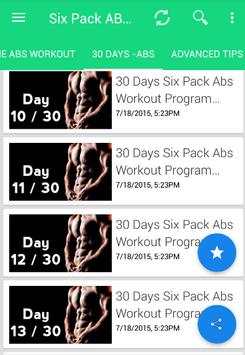 6 AB EXERCISES FOR SIX PACK ABS AT HOME 6 تصوير الشاشة